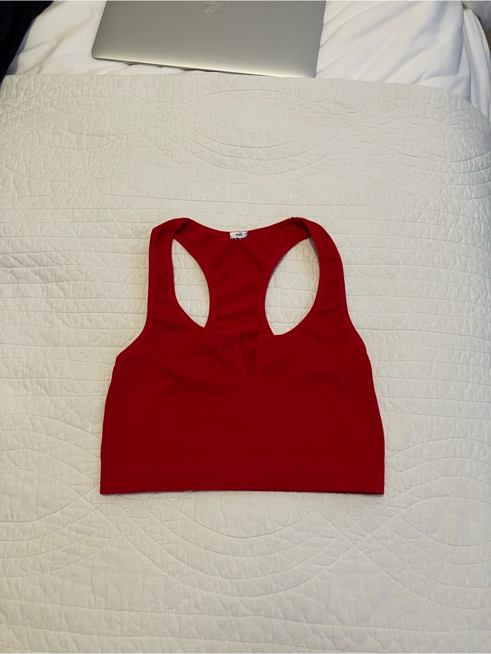 Forever 21 Red Racerback Bralette